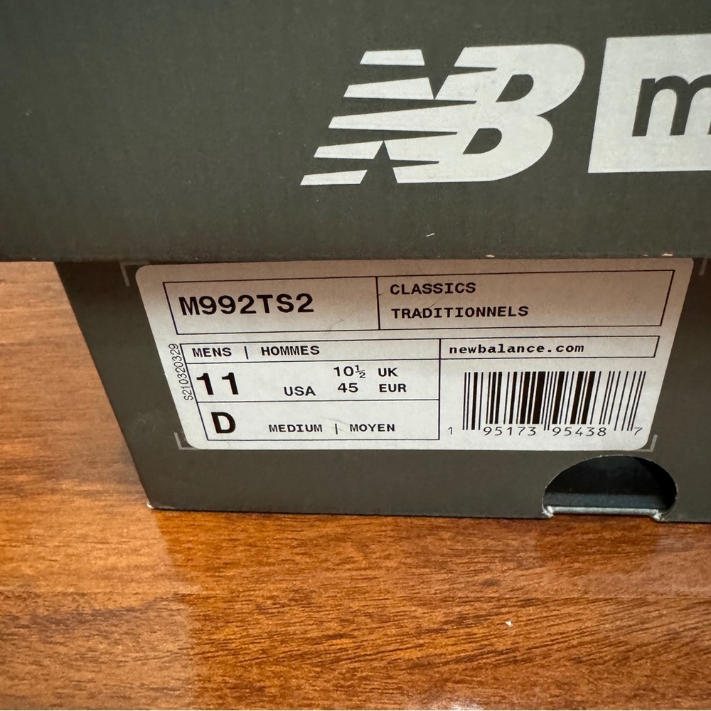 New Balance 992 Todd Snyder Duck Camo Size 11 - Picture 7 of 9